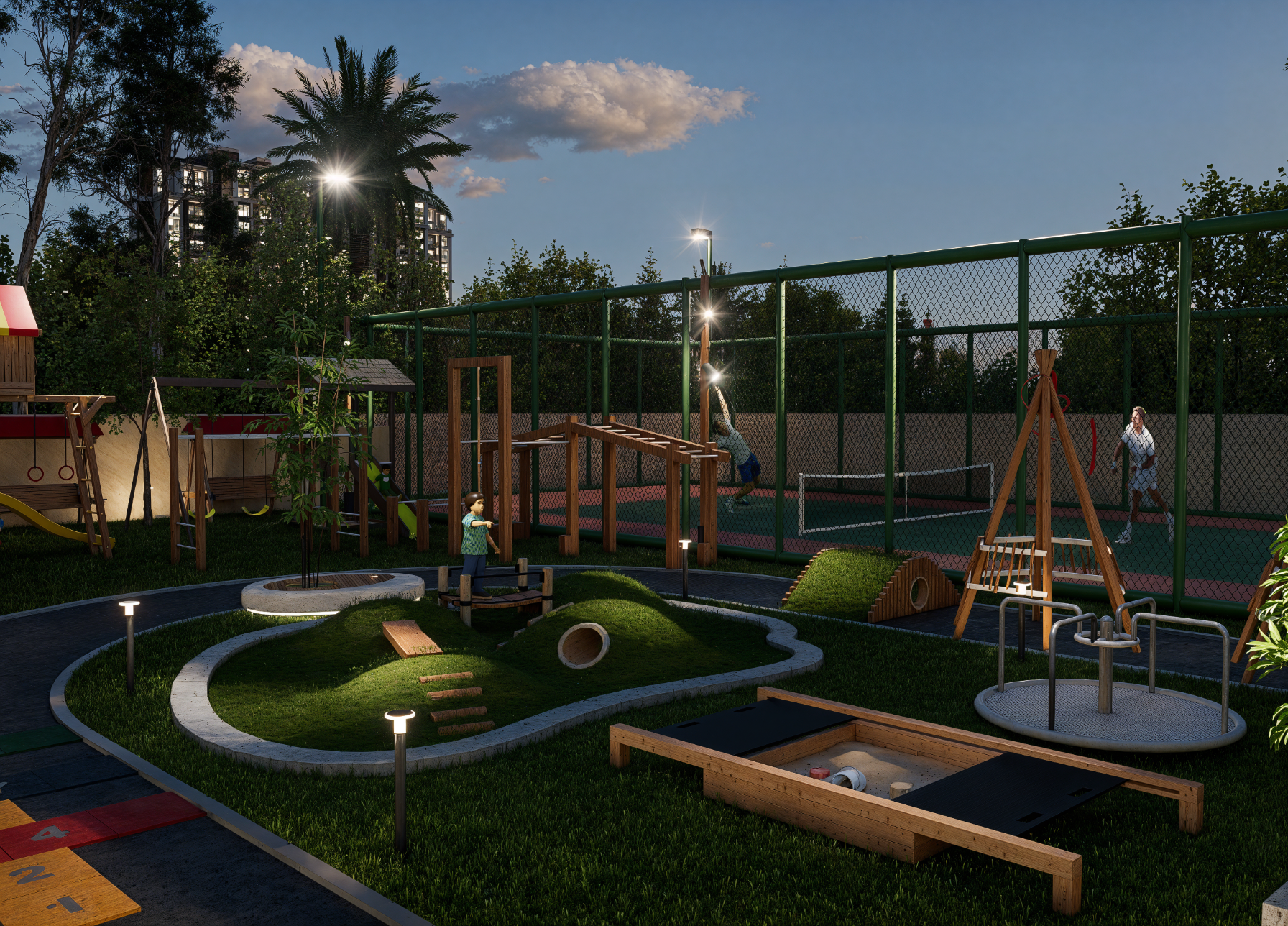 Kids paly area design