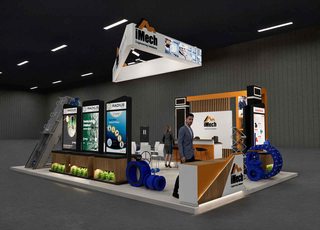Exhibition stand fabrication Dubai Imech Engineering - WETEX