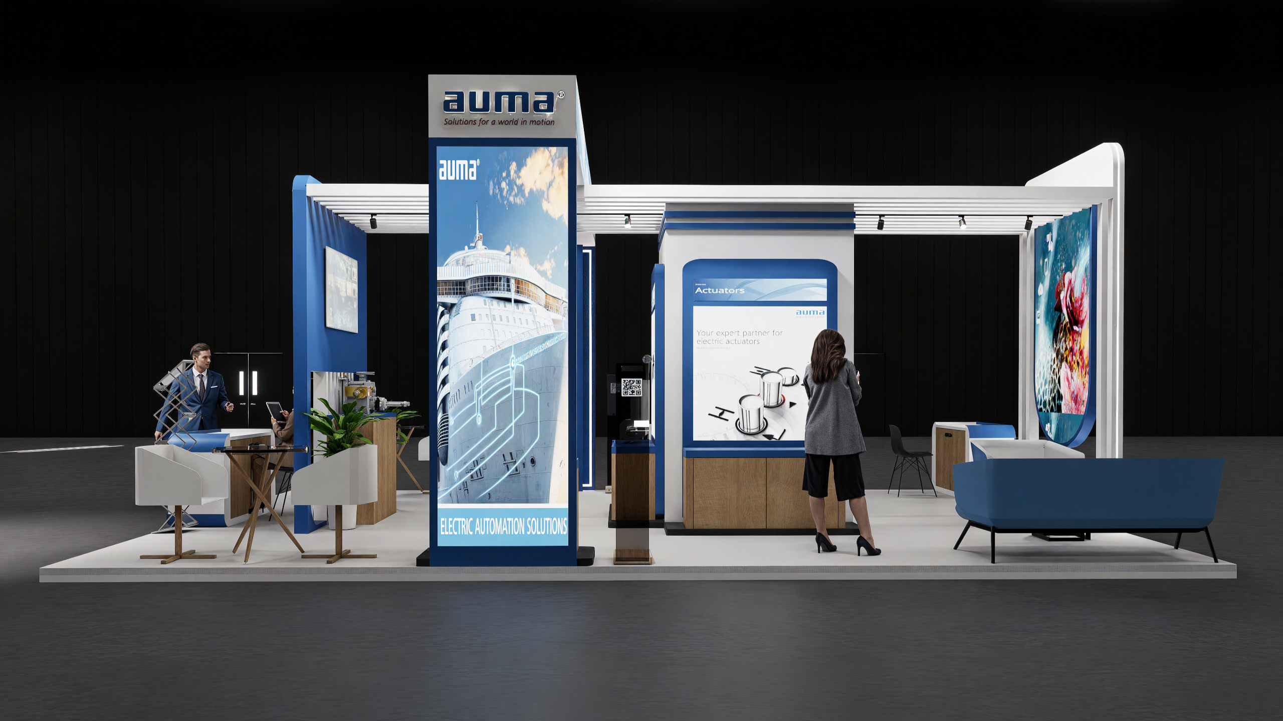 Auma Middle East - WETEX exhibition stand design agency Exhibition Stand Fabricator Dubai & Riyadh
