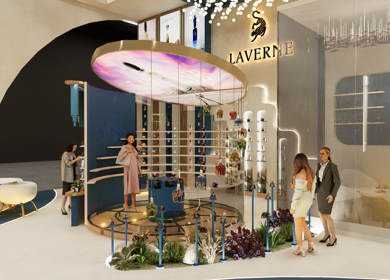 Exhibition stand builder for beauty world 2025