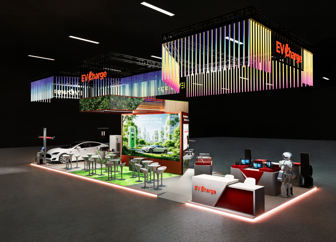 exhibition booth build dubai