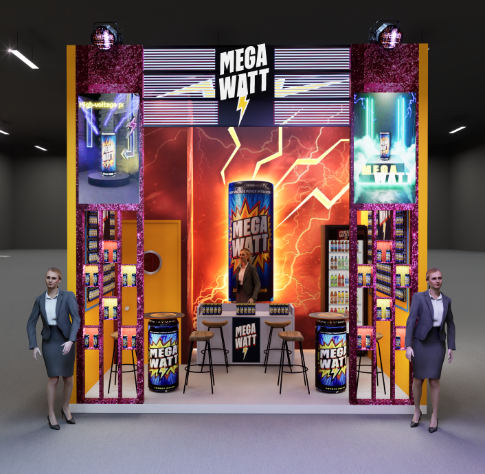 Dubai exhibition booth design and build